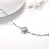 Wholesale  Infinity Symbol Silver Bracelet
