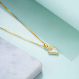 Wholesale Gold Plated Geometric Necklaces