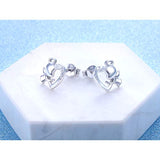 Sterling Silver Fairy Angel Stud Earrings for Women Girlfriend Daughter Gift