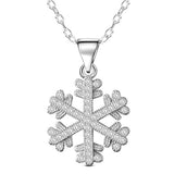 Snowflake Pendant Necklace