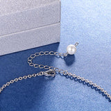 S925 Sterling Silver Sideways Infinity Adjustable  Bracelet for Women
