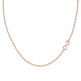 925 Sterling Silver Simple Sideways Pendant Choker Necklace For Women