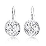 925 Sterling Silver Dangle Drop Celtic Knot Earring Design Wholesale