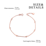 18K Gold Temperament Simple Women's Bracelet Does Not Fade Personality Geometric Bracelet