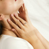925 Sterling Silver Minimalist Simple Bowknot Finger Rings for Women Luxury Fine Jewelry Bijoux