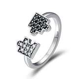 puzzle charm ring