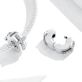 Bible Cross Clip Charm for Original Women Bracelet 925 Sterling Silver European Brand Jewelry  Bracelet