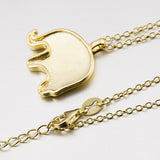 Cute Animal Elephant Jewelry Design Necklace Silver Fashionable