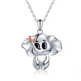 Cute Elephant pendant chain Animal Necklace