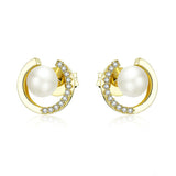 Pearl Jewelry Stud Earrings
