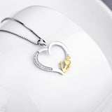 New Products Tiny Simple Single Heart Necklace Fashion Gift Jewelry