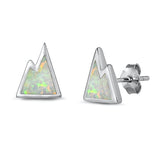 Opal  Mountain Stud Earrings