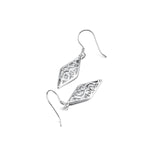 Drop Hollow Earrings Jewelry Chinese Produce Silver Earrings