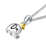Elephant Design Wholesale Necklace Animal Friend Silver Necklace