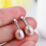 Female Lightweight Earrings Highlight Pearl Earring Fashion New Style Mounting