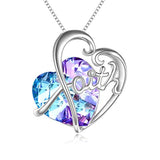  Silver Faith Cross Crystal Jewelry