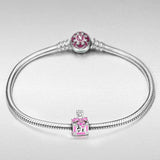 Mothers Day Gifts for Mom Love Perfume 925 Sterling Silver Charms Bead for Bracelet and Necklace, Special Gifts for Her