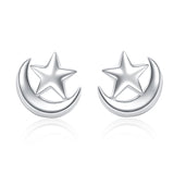 Star Moon Earrings Europe and the United States Handmade Temperament Earrings