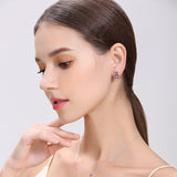 S925 sterling silver rabbit Stud earrings zodiac jewelry