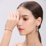 S925 Sterling Silver LOVE Alphabet Drop Earrings Wholesale