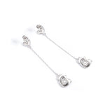 S925 Sterling Silver Piggy Heart Drop Earrings Korean Wholesale  Earrings