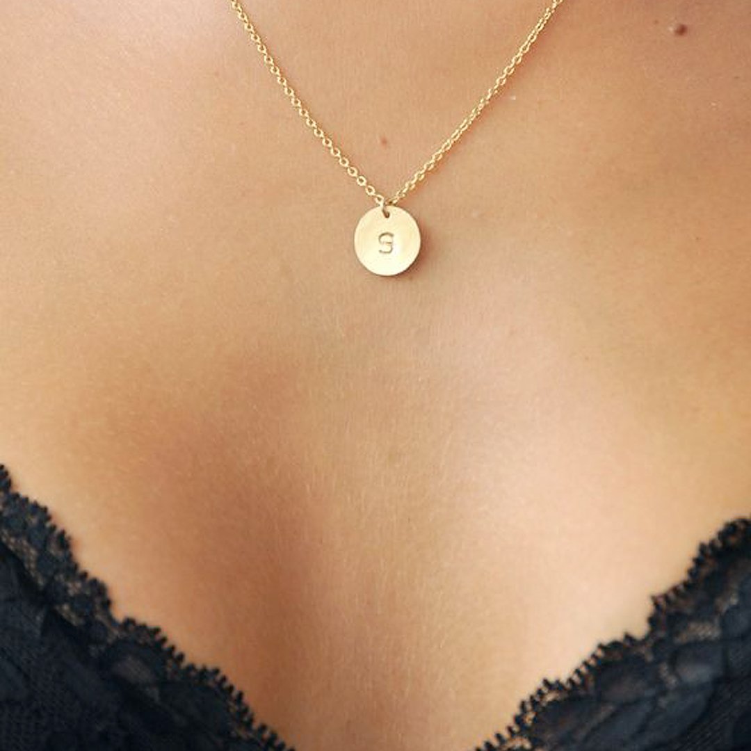 YFN initial pendant infinity necklace personalisedjewelry custom jewellery on sale