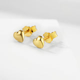 Wholesale Creative Loving Heart Earrings for Elegant Lady