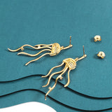 S925 sterling silver jellyfish Drop earrings wholesale