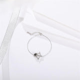 S925 Silver Cupid's Arrow Projection I Love You Bracelet Valentine's Day Gift