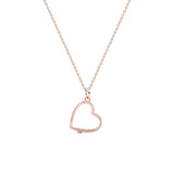 love heart-shaped chain