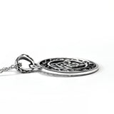 Silver Celtic Good Luck Knot Charm Necklace New Arrival Necklace