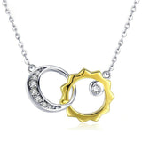 Sun & Moon Love Story Women Necklaces