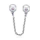 Love Safety Chain Beads Bracelet bangle Jewelry Accessory Fashion