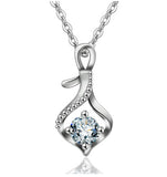 Elegant Crystal Cubic Zircon Necklace