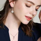Pearl Dangle Earrings Pearl Drop Pendant Best Quality Earrings Designs