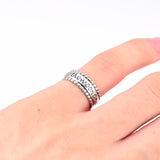Fashion Classic Open Ring Factory 925 Sterling Silver Jewelry For Gifts
