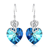 Pendant heart shaped earring wholesale cheap fashion women jewelry earring