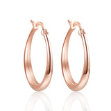 Round Classic Women Circle Drop Hoop Earrings For Girls Birthday Party