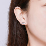 925 Sterling Silver Swan Stud Earring  for Women