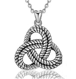 Celtic Eternity Knot Pendant Necklace