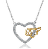 Angel Heart Chain Necklace