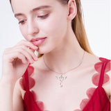 Latest Love Pendant Necklace Angel Wings Love knot Cross Necklace