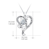Lover I Want To Tell You I Love Your Gift Necklace Design Zirconia Necklace