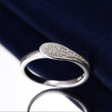 S925 sterling silver fashion ring Korean jewelry wholesale