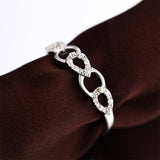 S925 Sterling Silver Cubic Zircon Fashion Ring Jewelry Wholesale