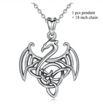 Flying dragon Pendant Necklace