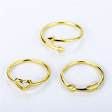 Thin Arrow Simple Rings Wholesale Elegant Cheap Jewelry Ring