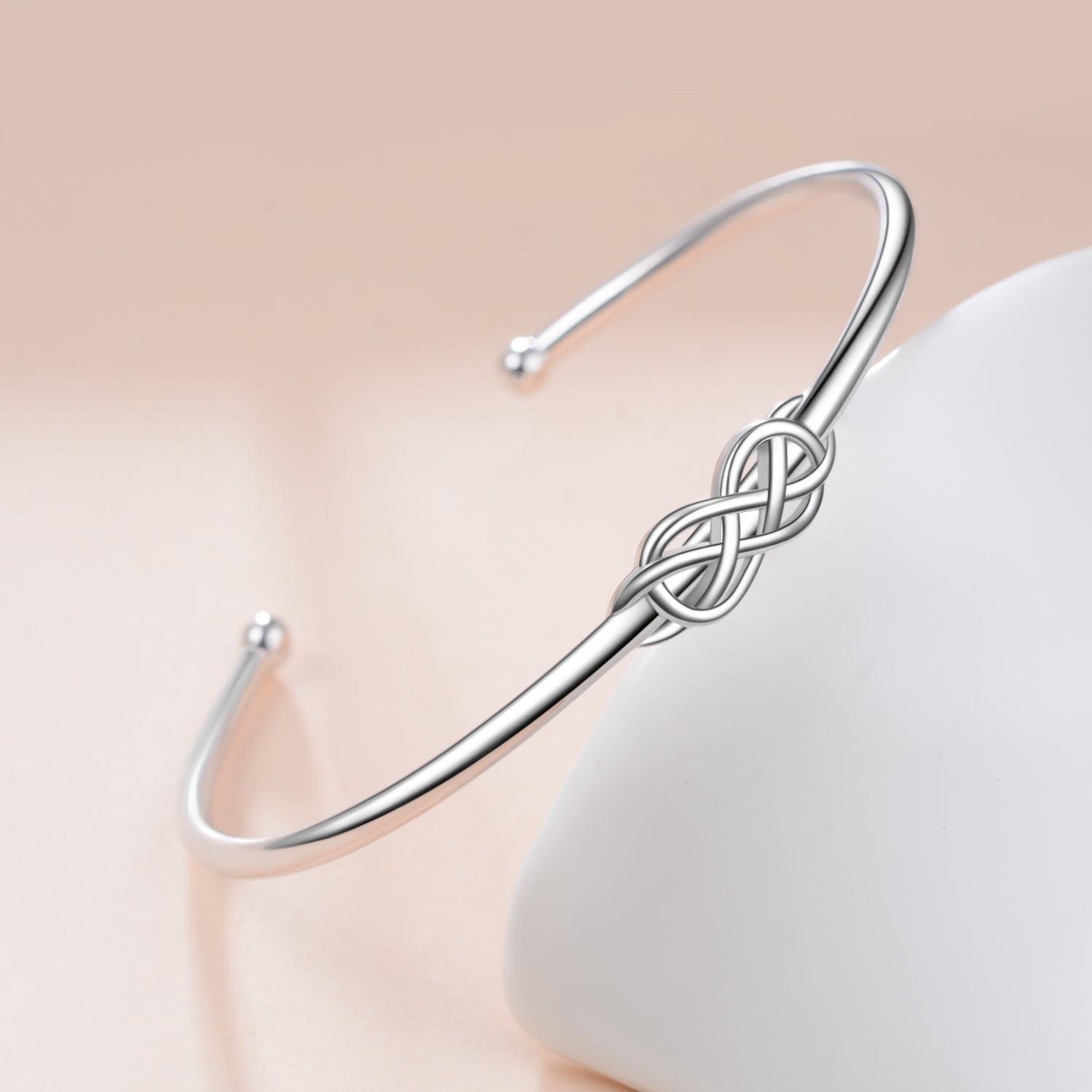 Celtic Knot Cuff Bracelet Bangle Opening Silver Women Bangle Wholesale
