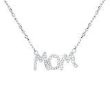 Alphabet MOM Pendant Necklace