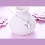 925 Sterling Silver  Bee Pendant Necklace for Women Teen Girls Birthday Gifts Jewelry